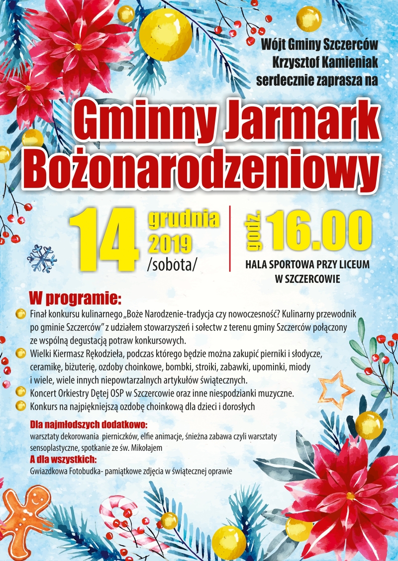 GOK Szczerców - plakat A3 Jarmark www2